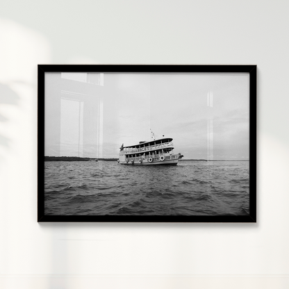 Quadro Barco Antigo por Angus Waddacor-McConill