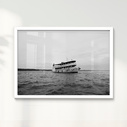 Quadro Barco Antigo por Angus Waddacor-McConill