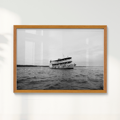 Quadro Barco Antigo por Angus Waddacor-McConill