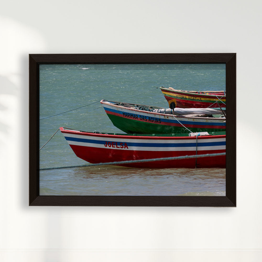 Quadro Barcos por Thaís Botezeli Foletto