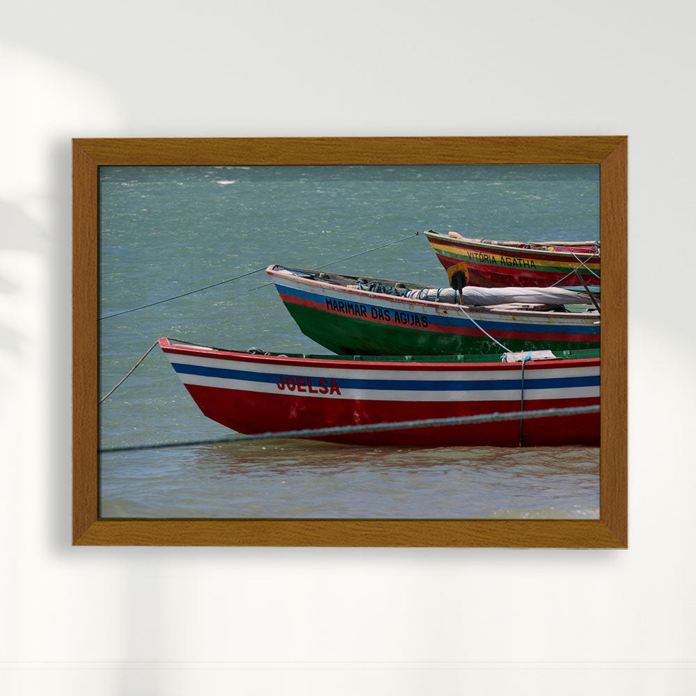 Quadro Barcos por Thaís Botezeli Foletto