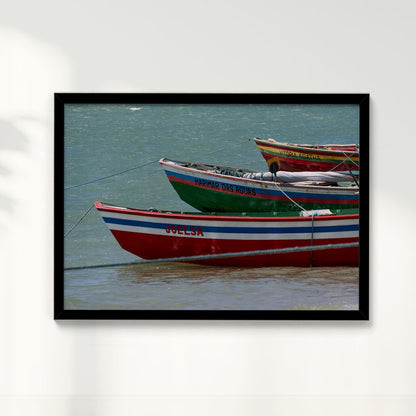 Quadro Barcos por Thaís Botezeli Foletto