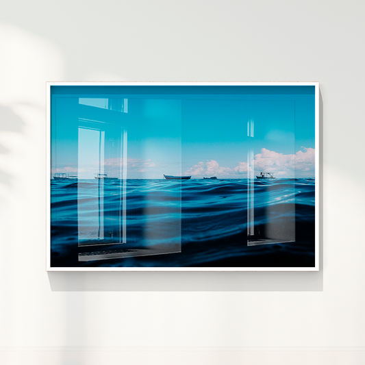 Quadro Barcos por Camila da Lomba