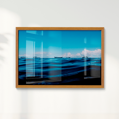 Quadro Barcos por Camila da Lomba