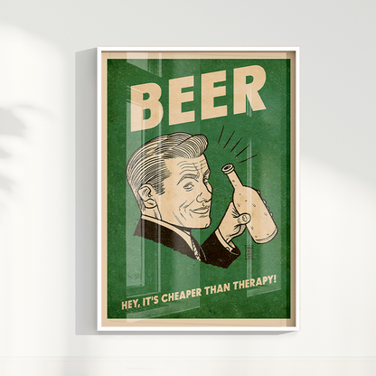 Quadro Hey Beer por Thiago Villas Boas