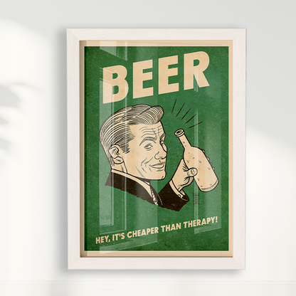 Quadro Hey Beer por Thiago Villas Boas