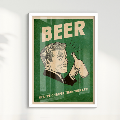 Quadro Hey Beer por Thiago Villas Boas