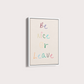 Be nice or Leave