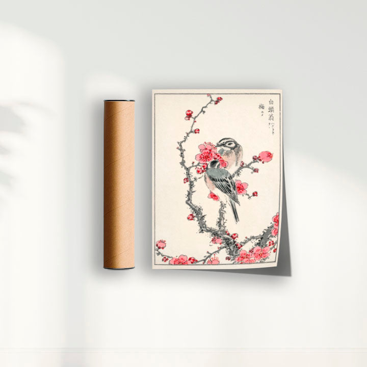 Quadro Birds (1885) por Numata Kashu