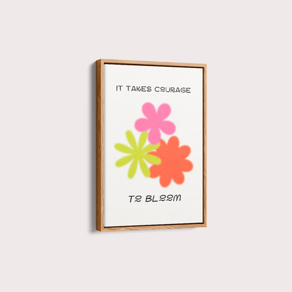 Quadro Bloom por Larissa Lira