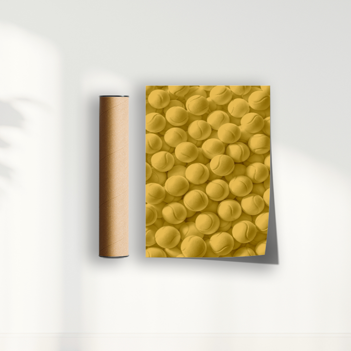 Quadro Bolinhas de Tênis