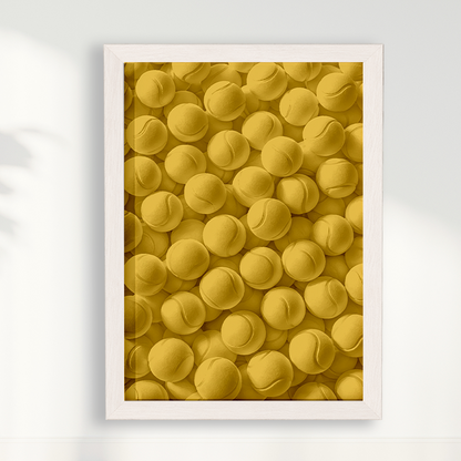 Quadro Bolinhas de Tênis