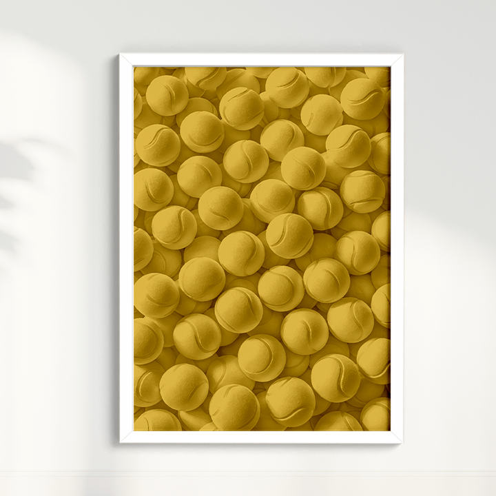 Quadro Bolinhas de Tênis
