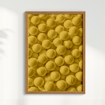 Quadro Bolinhas de Tênis