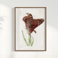 Quadro Borboleta II por aquarelando