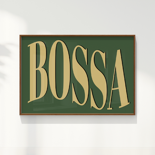 Quadro Bossa - Tiragem Limitada