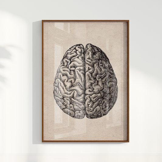 Quadro Brain Vintage