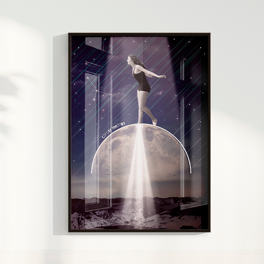 Quadro Signos - Câncer Feelings por Joana Petribú