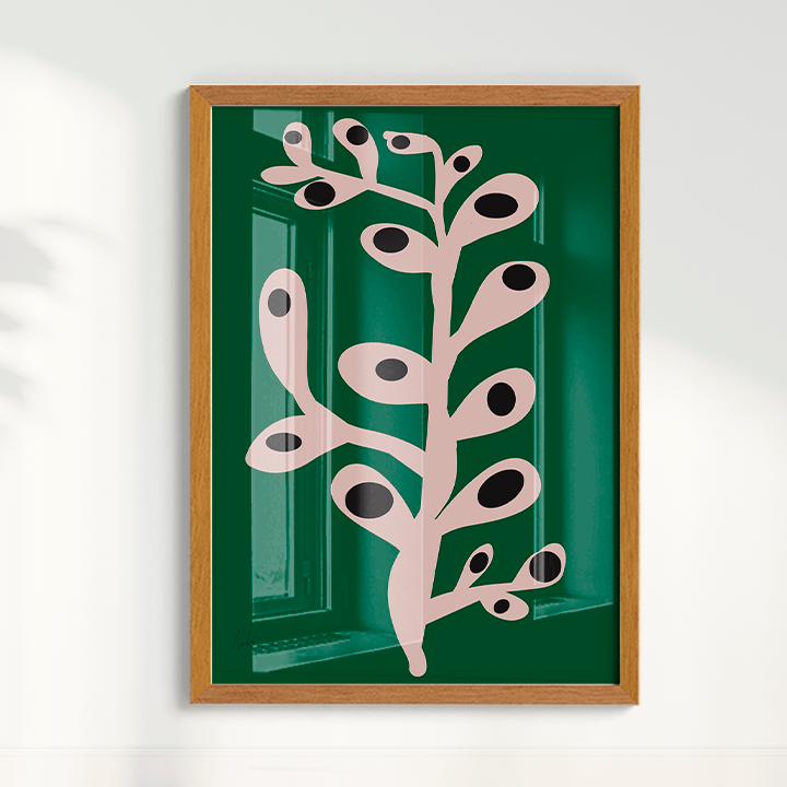 Quadro Cacto por Heloisa Camargo