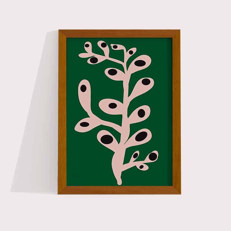 Quadro Cacto por Heloisa Camargo