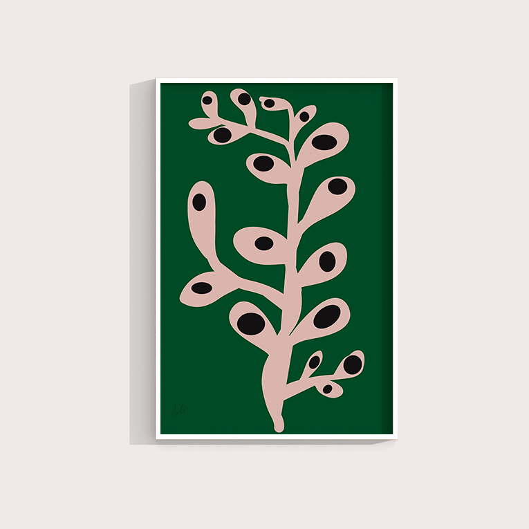 Quadro Cacto por Heloisa Camargo