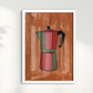 Quadro Cafeteira por aquarelando