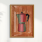 Quadro Cafeteira por aquarelando