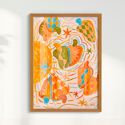 Quadro Noda de caju por Elizeu Galvão