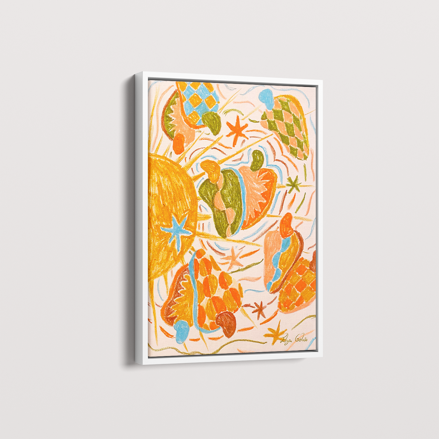 Quadro Noda de caju por Elizeu Galvão