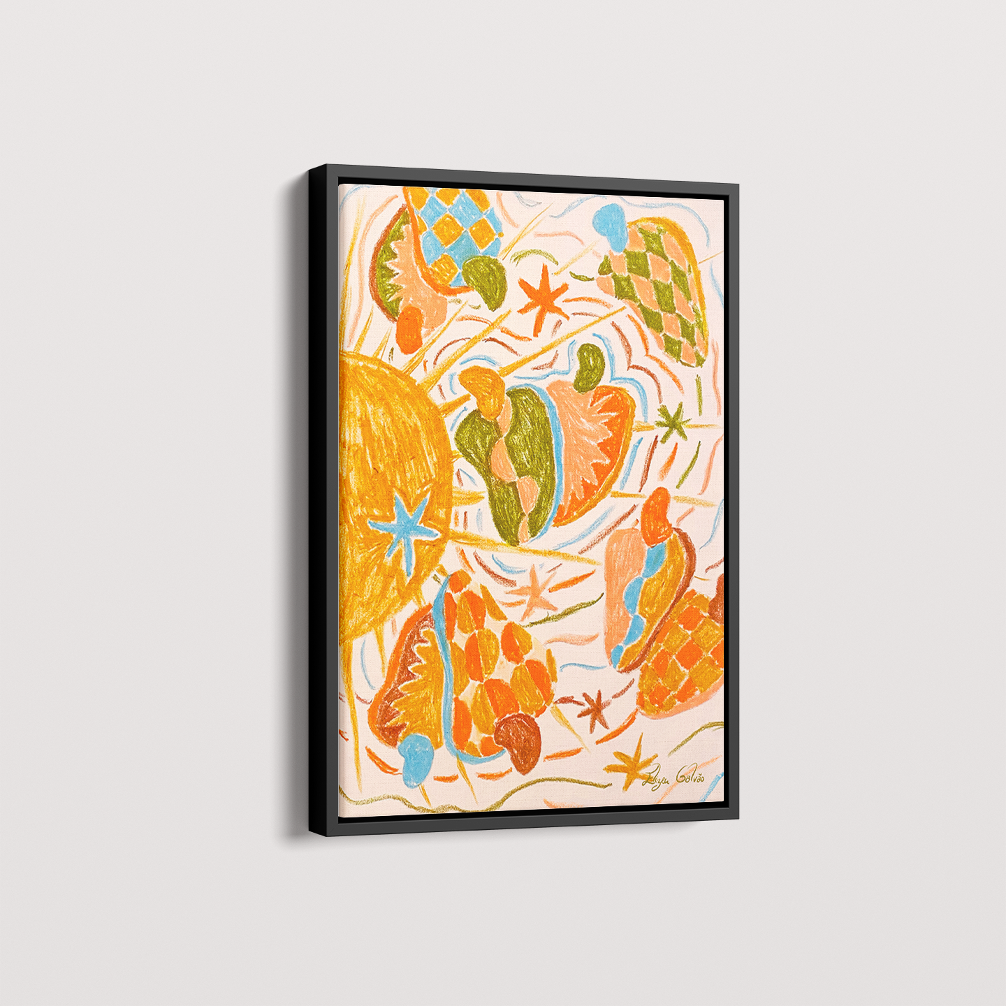 Quadro Noda de caju por Elizeu Galvão