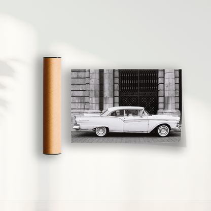 Quadro Carro Antigo por Angus Waddacor-McConill