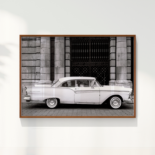 Quadro Carro Antigo por Angus Waddacor-McConill