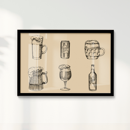 Quadro Cervejas