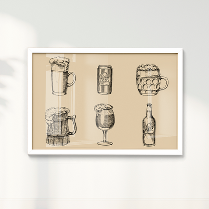 Quadro Cervejas