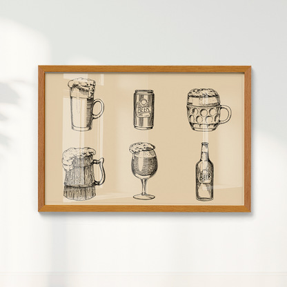 Quadro Cervejas