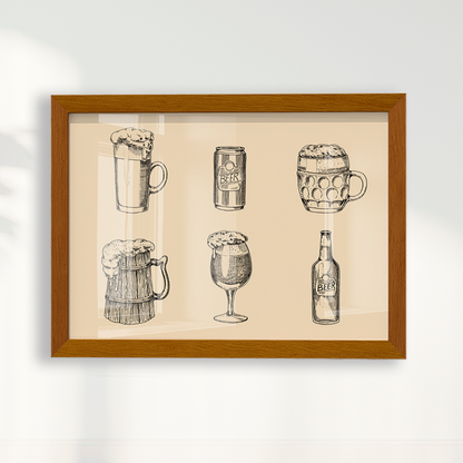 Quadro Cervejas