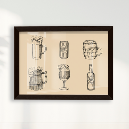 Quadro Cervejas
