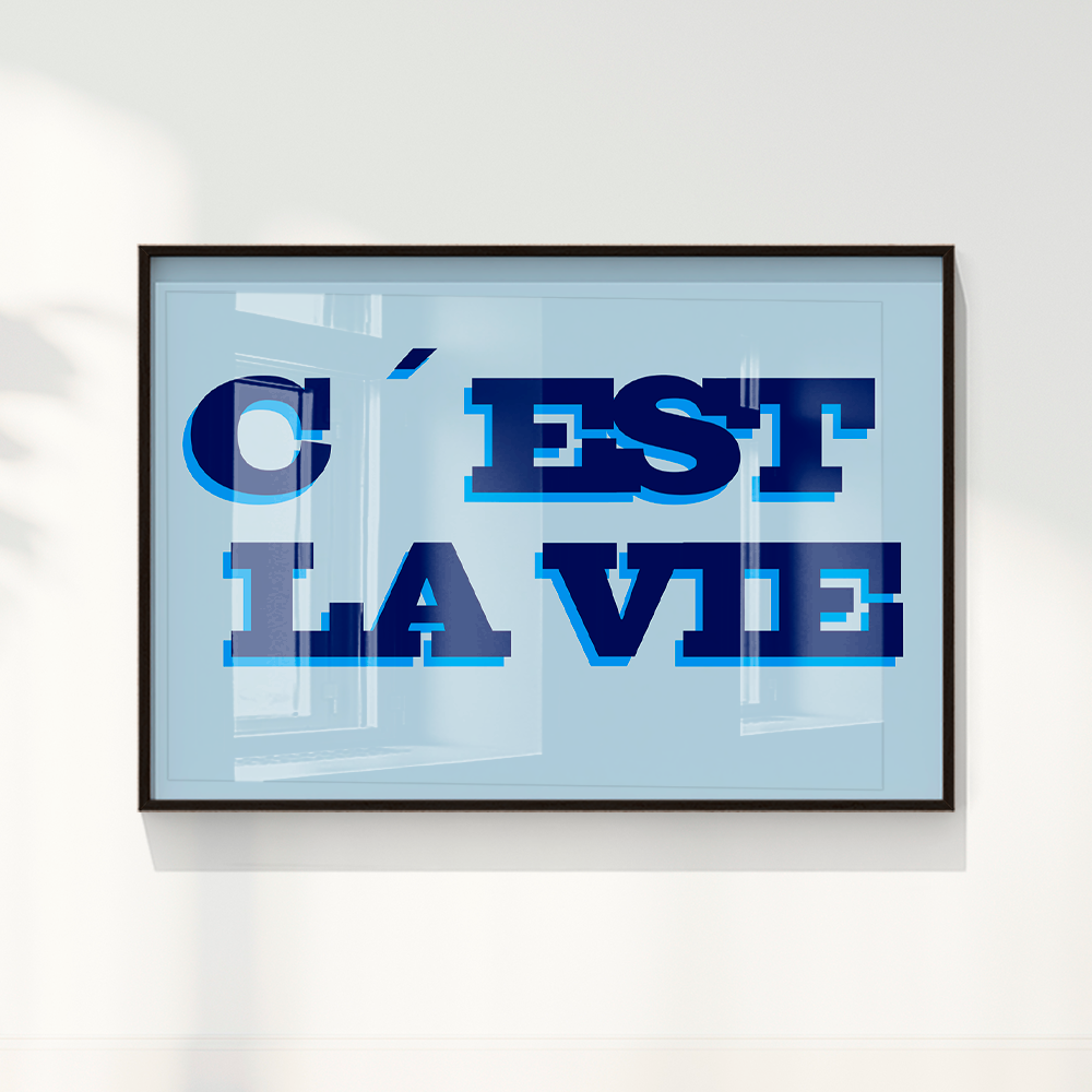Quadro C´est La vie