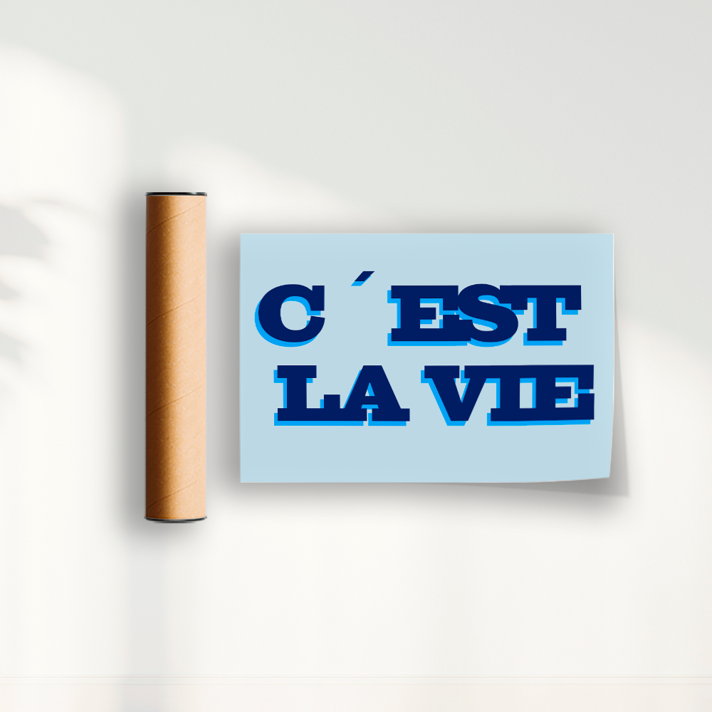 Quadro C´est La vie