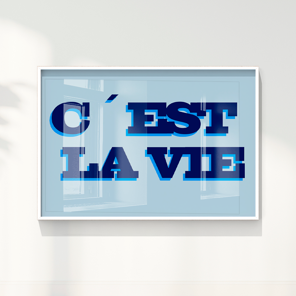 Quadro C´est La vie
