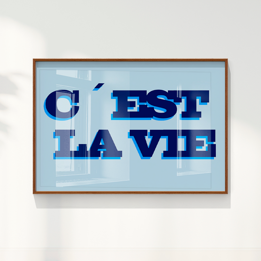 Quadro C´est La vie