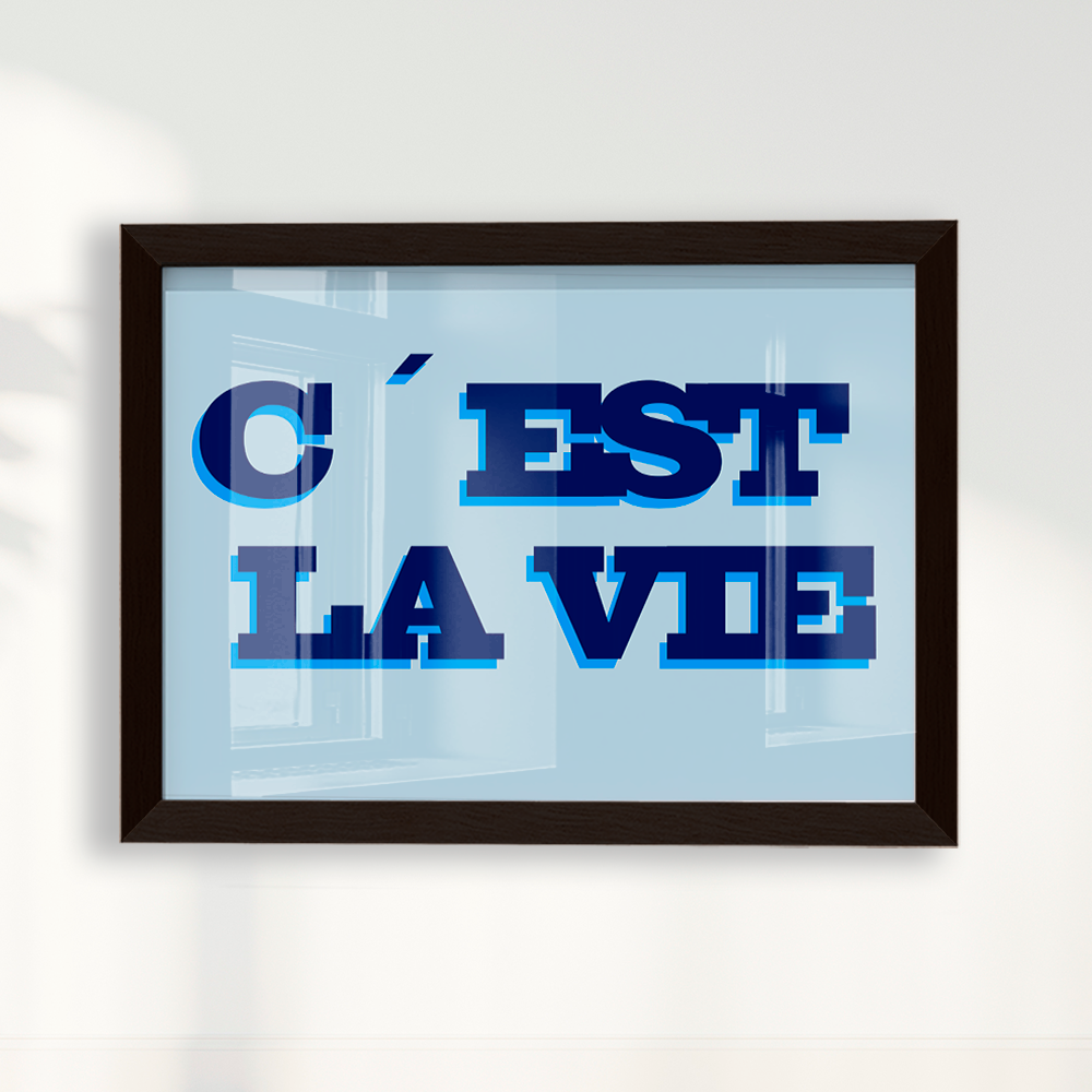 Quadro C´est La vie