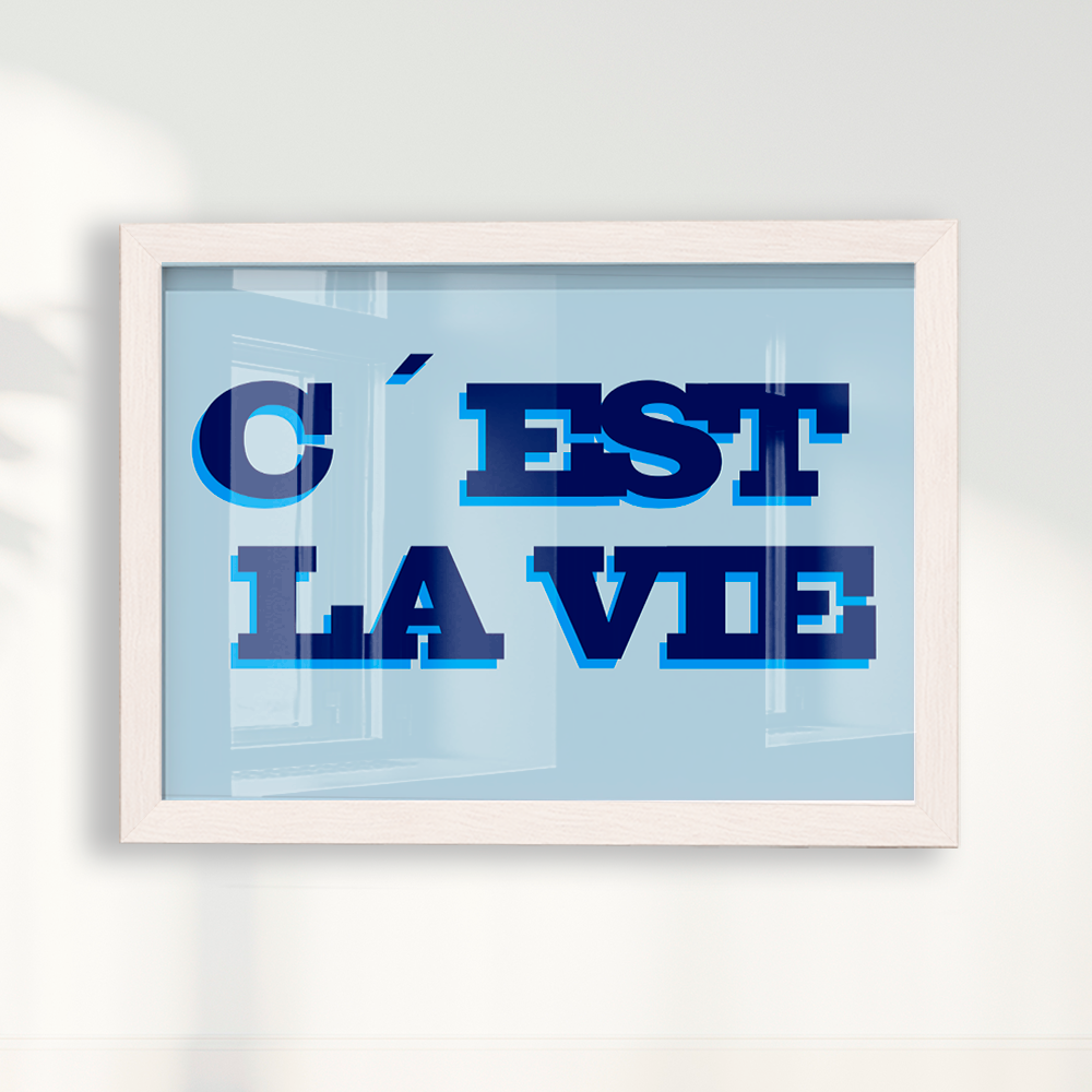 Quadro C´est La vie