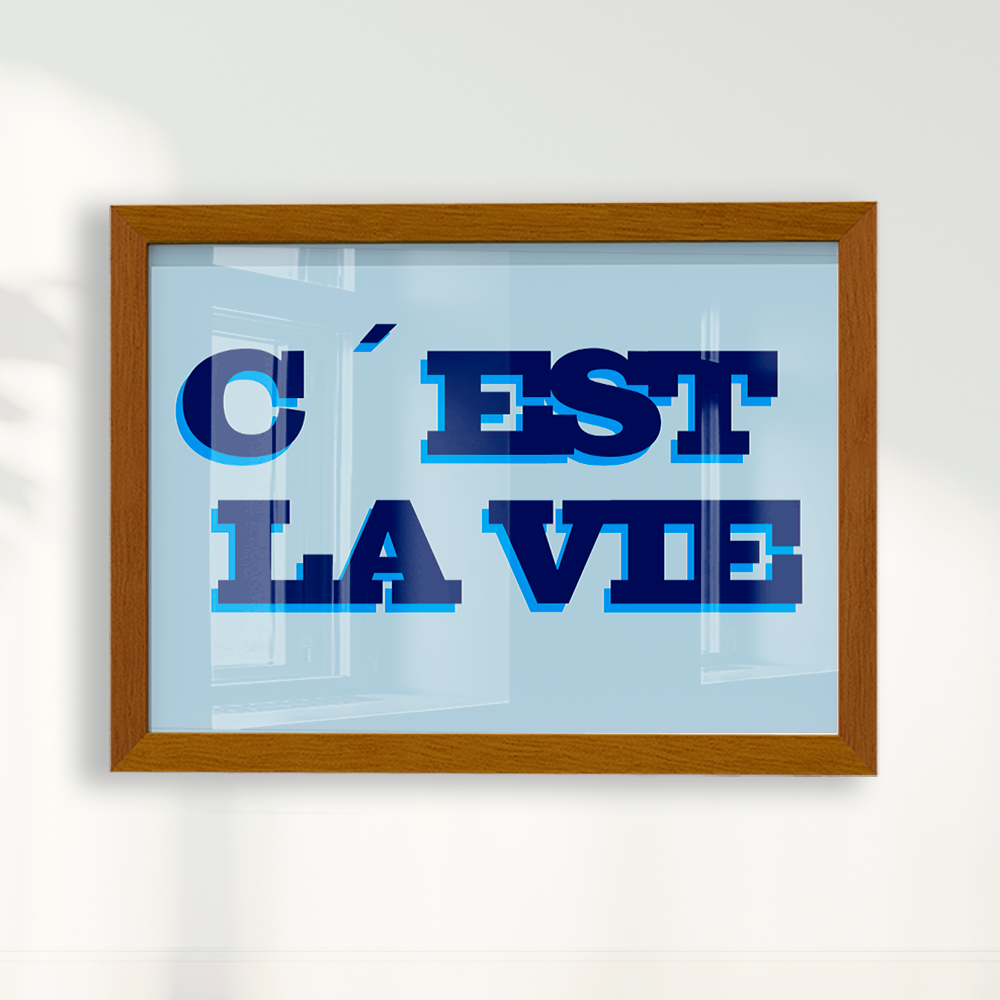 Quadro C´est La vie