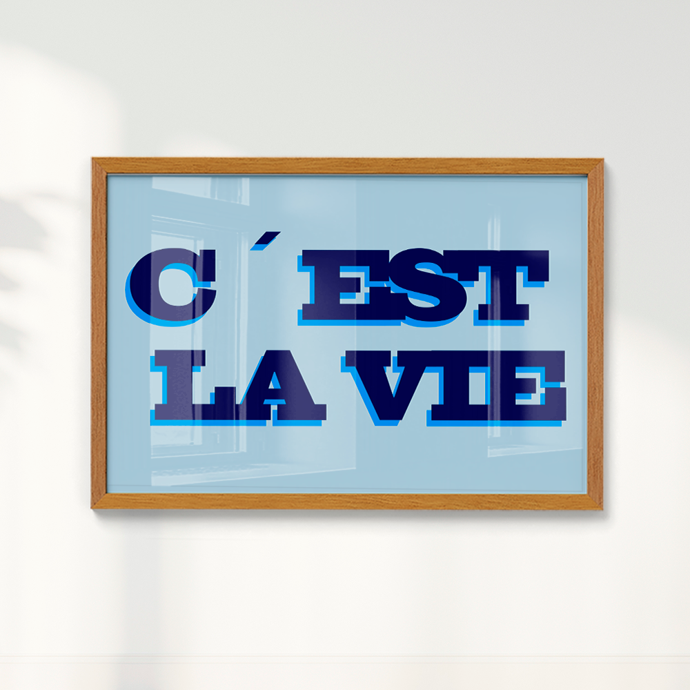 Quadro C´est La vie
