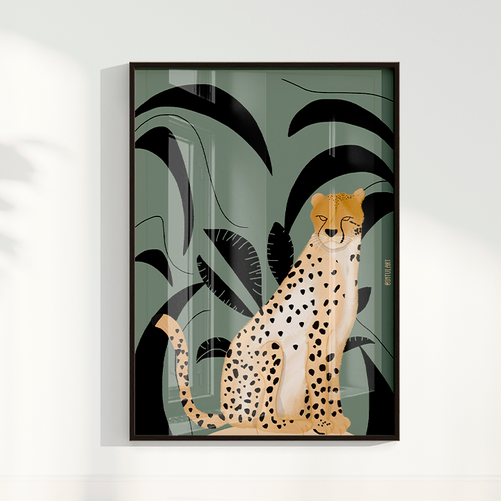 Cheetah por Intui.Art