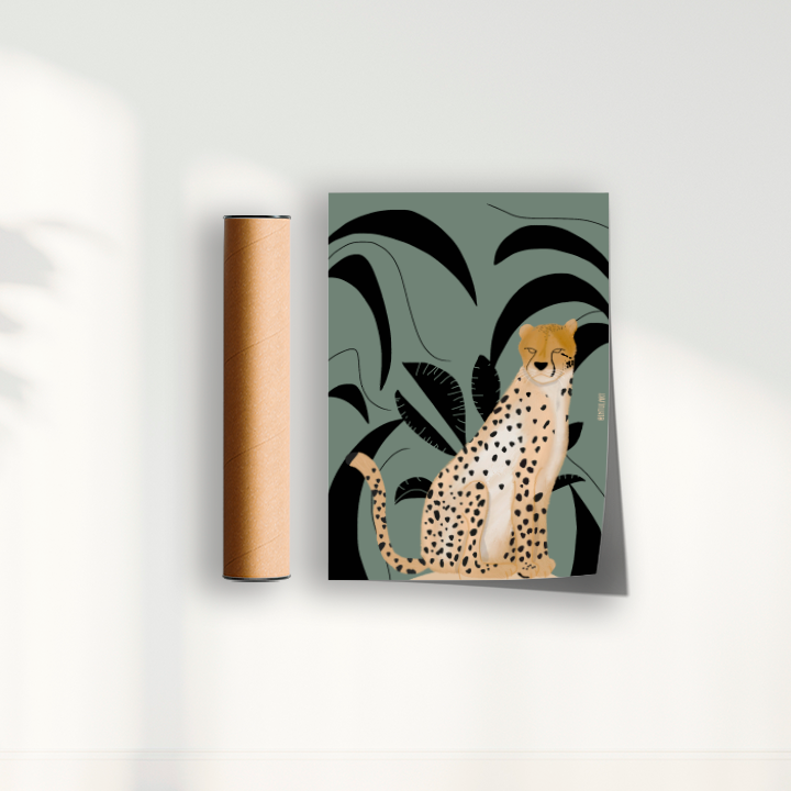 Cheetah por Intui.Art