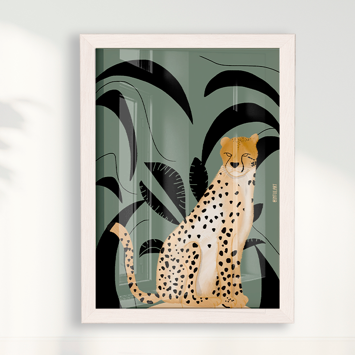 Cheetah por Intui.Art