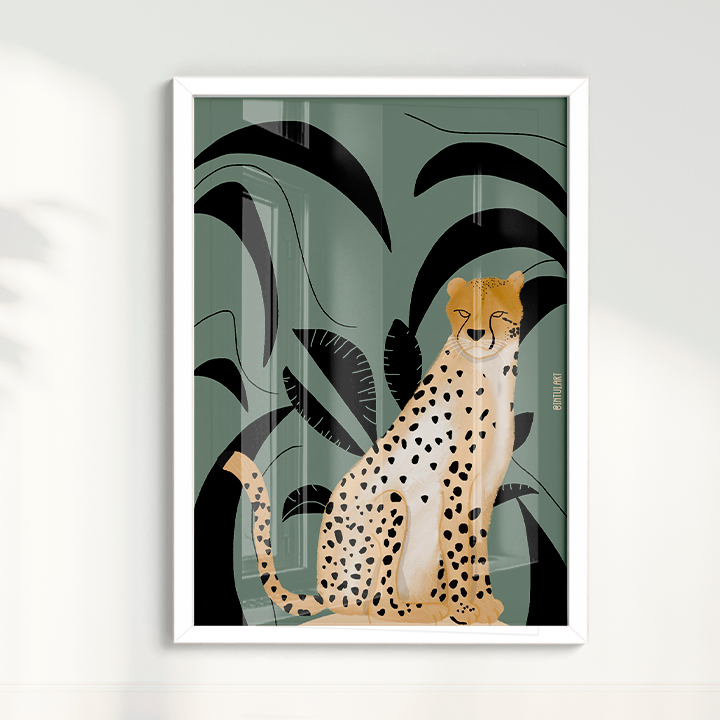 Cheetah por Intui.Art