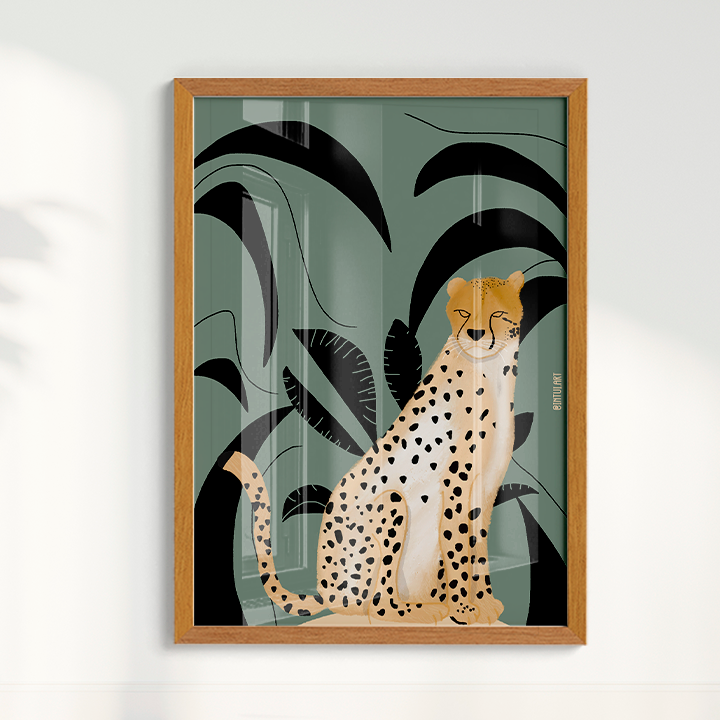 Cheetah por Intui.Art